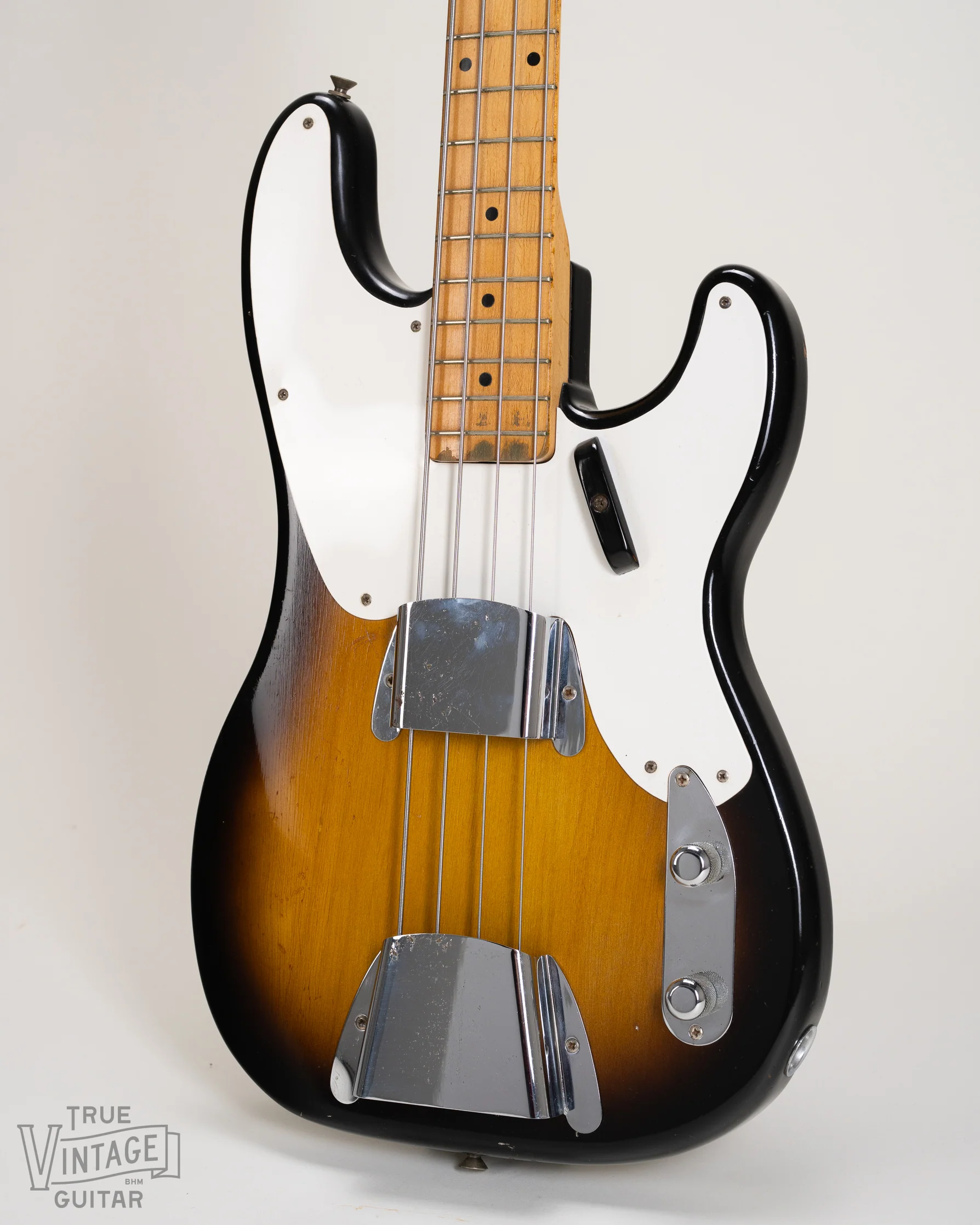 1957 Fender Precision Bass Sunburst - Image 4