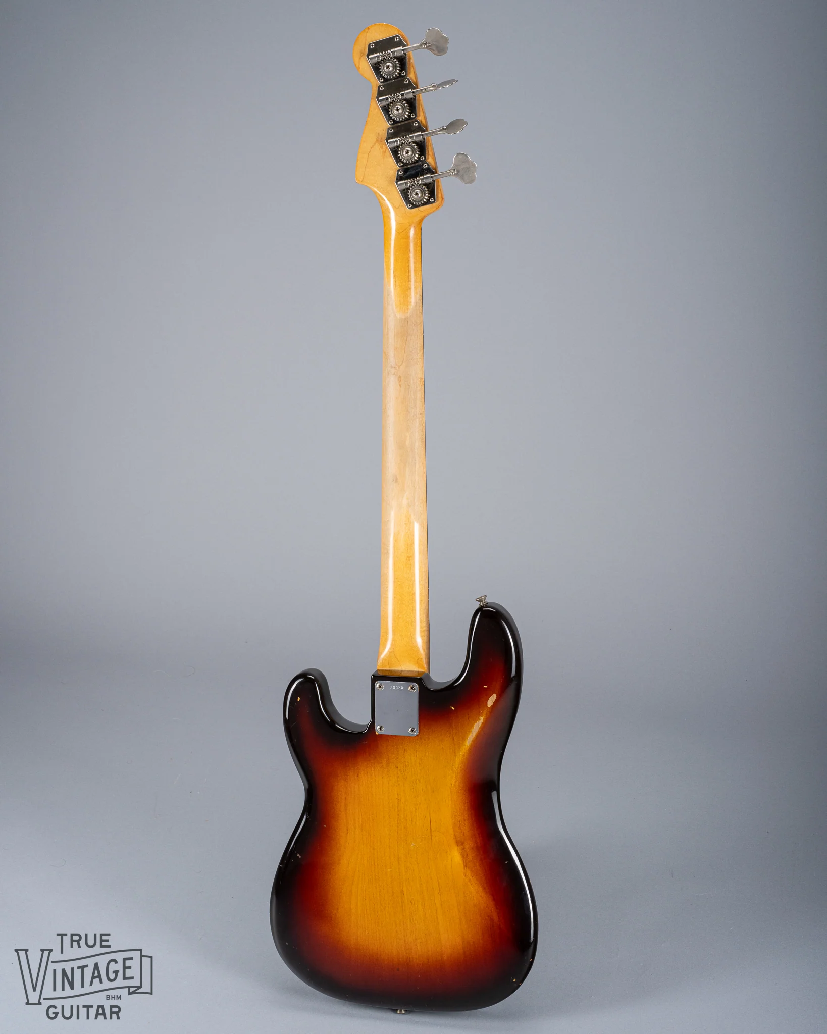 1959 Fender Precision Bass Sunburst Factory Mint Green Pickguard - Image 4