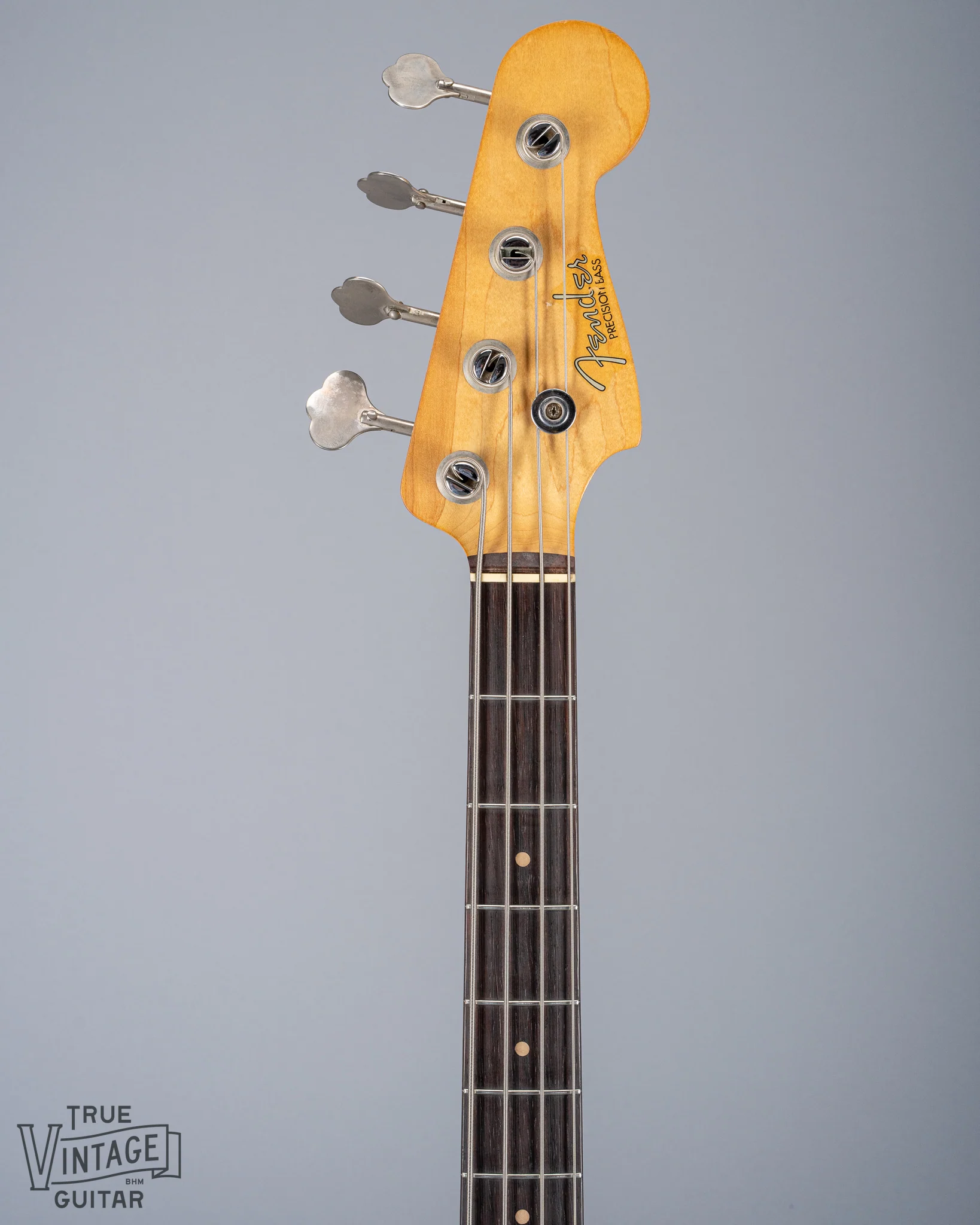 1959 Fender Precision Bass Sunburst Factory Mint Green Pickguard - Image 9