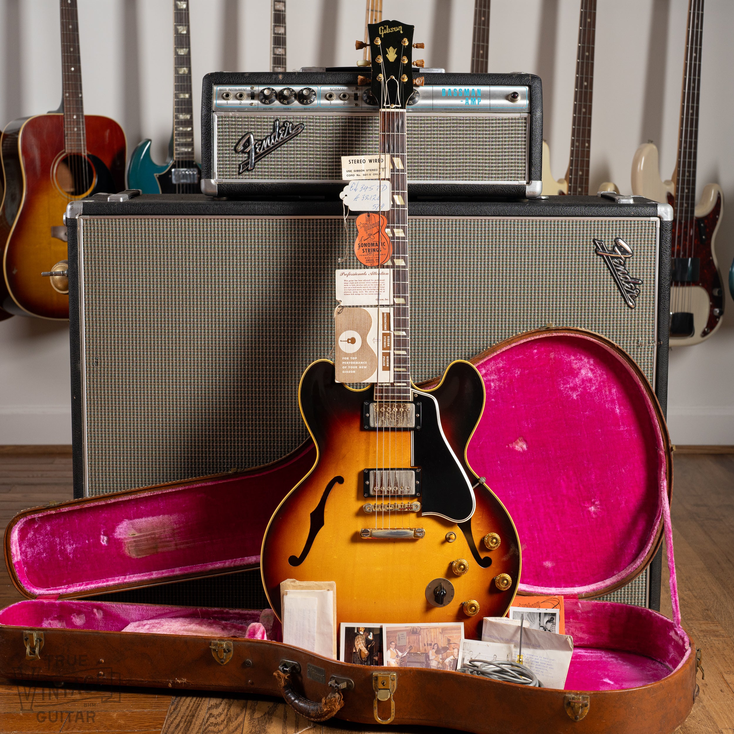 Previously Sold Vintage Guitars & Amplifiers