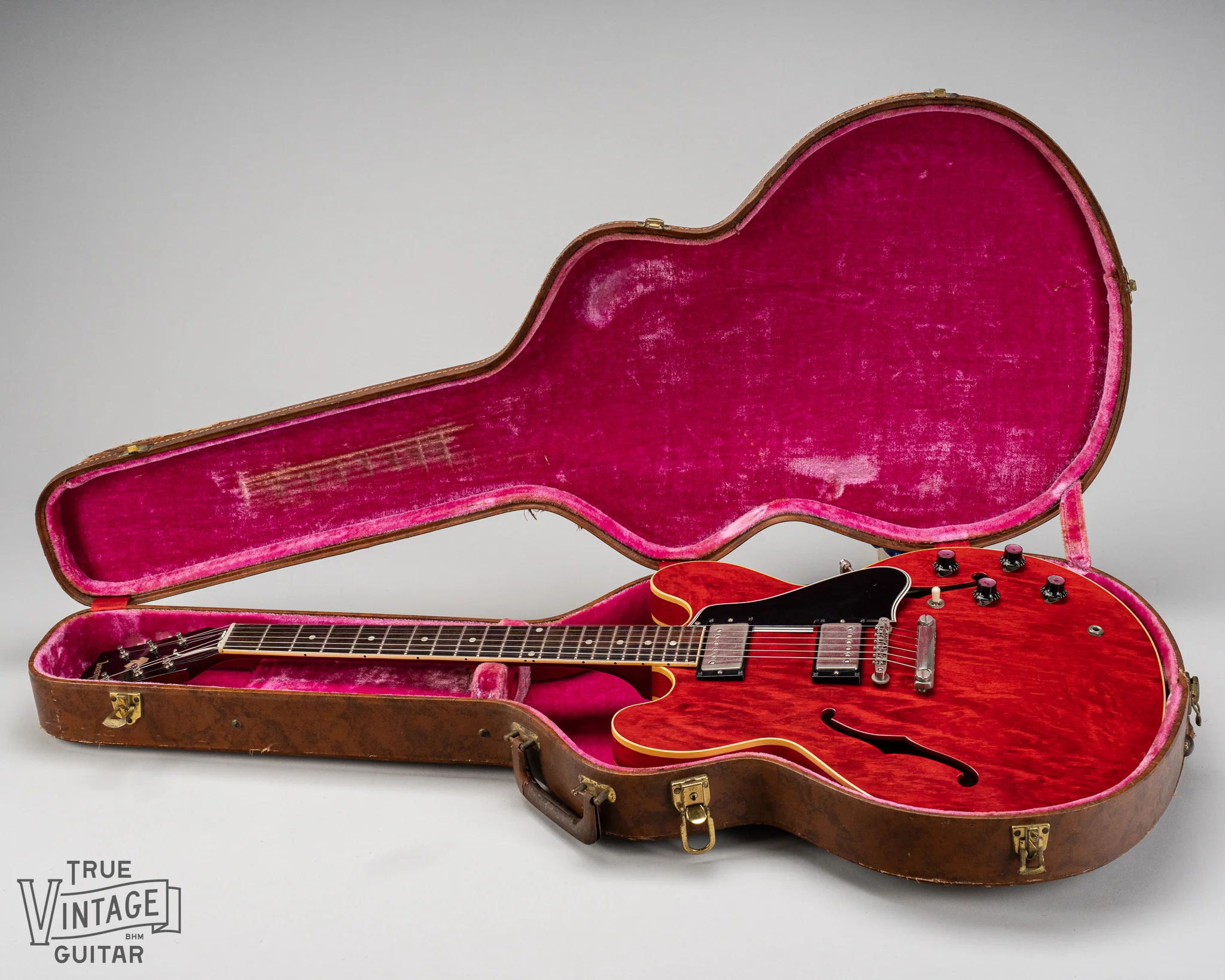 1960 Gibson ES-335 Cherry Red Long Guard - Image 15