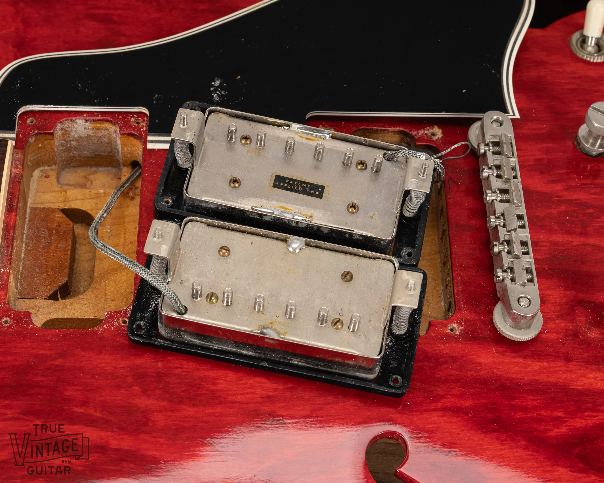 1960 Gibson ES-335 Cherry Red Long Guard - Image 19