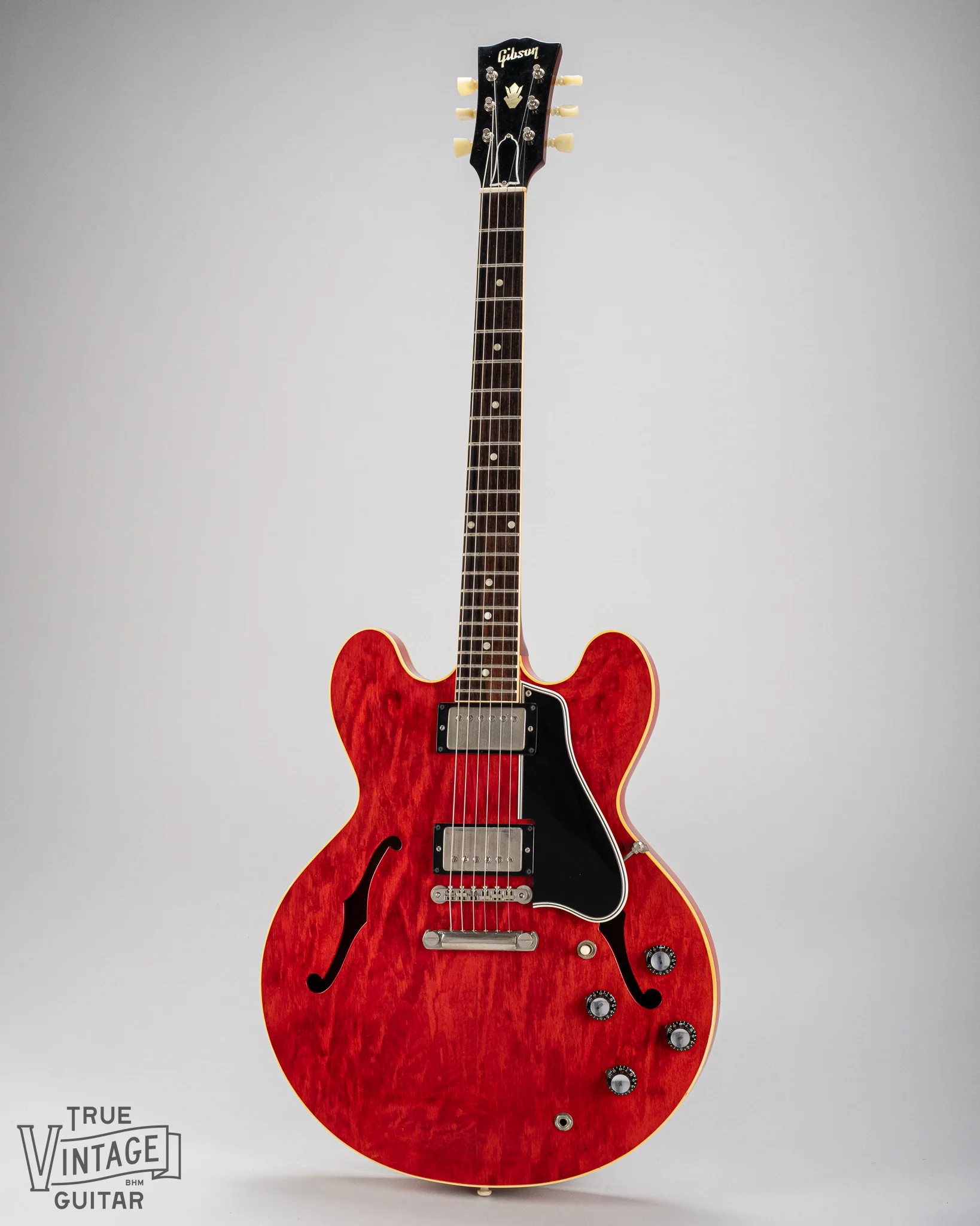 1960 Gibson ES-335 Cherry Red Long Guard - Image 3