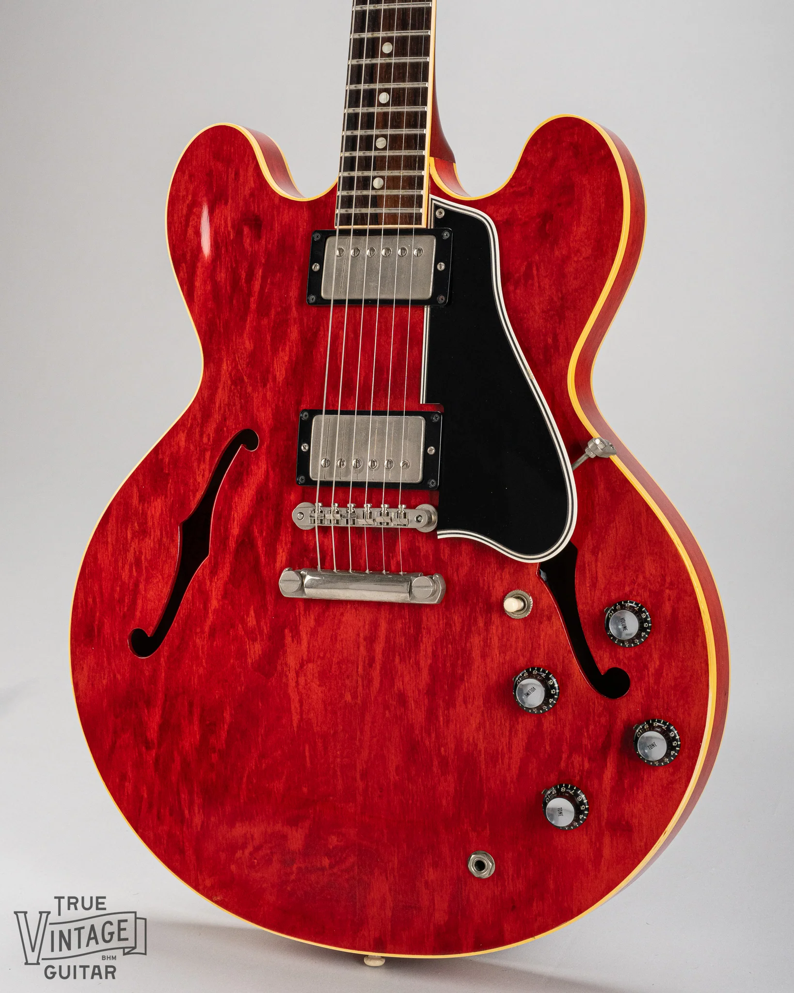 1960 Gibson ES-335 Cherry Red Long Guard - Image 5