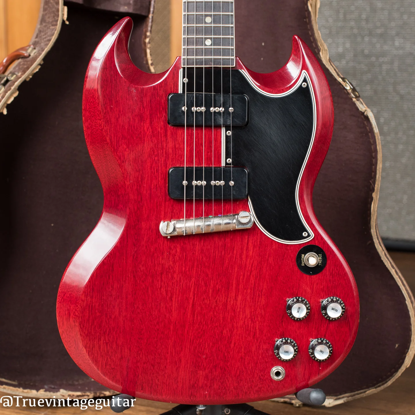 Vintage 1961 Gibson SG Special Cherry Red - Image 6