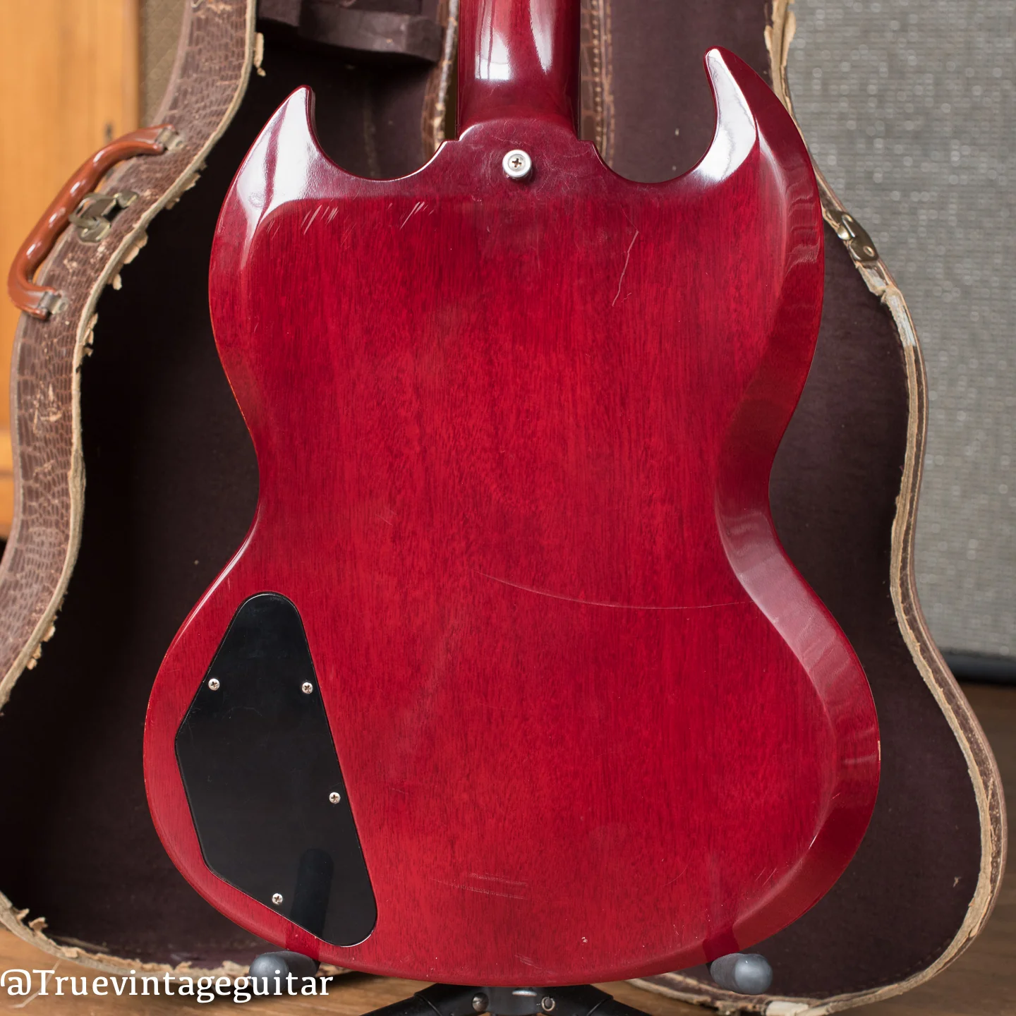 Vintage 1961 Gibson SG Special Cherry Red - Image 8