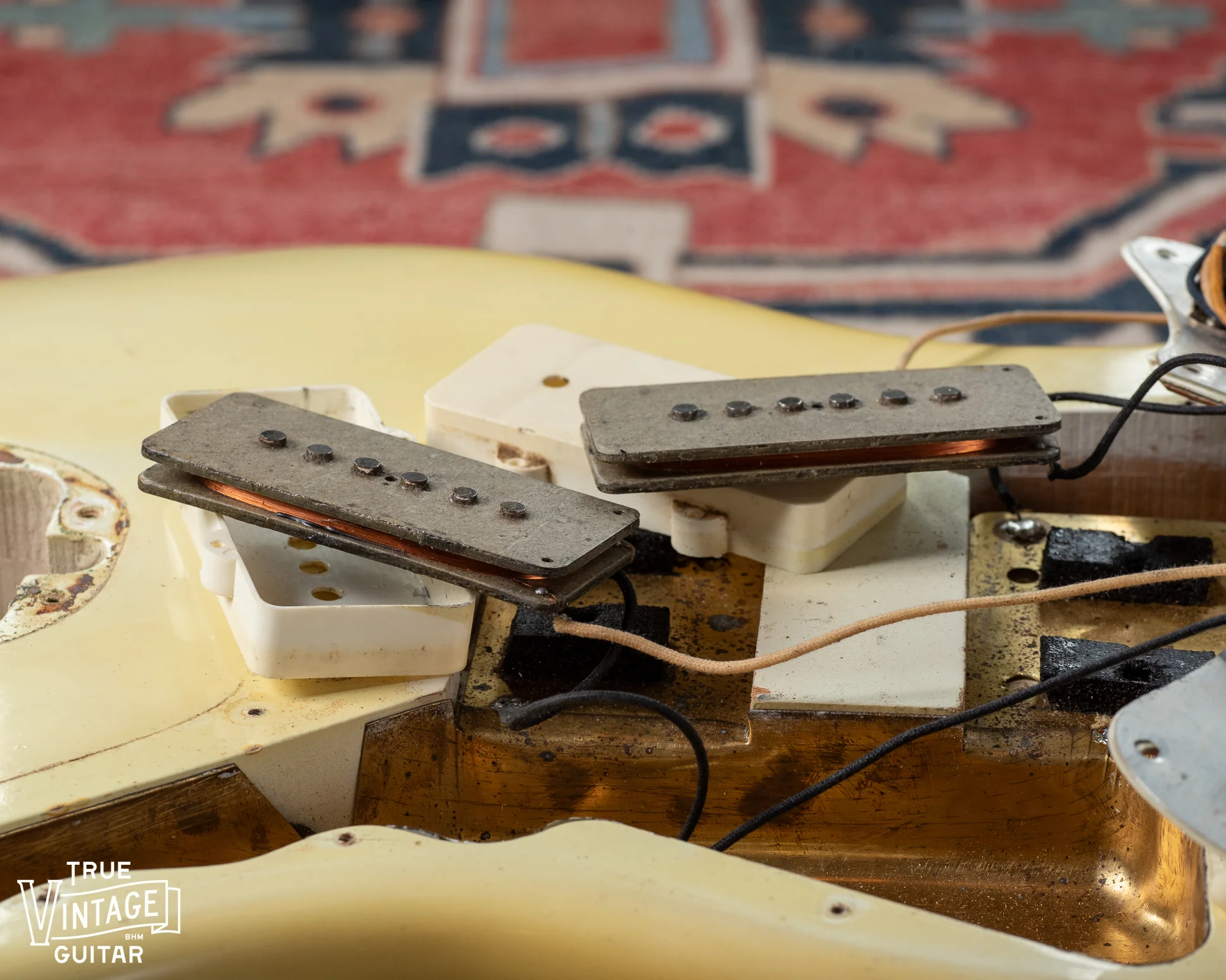 1964 Fender Jazzmaster Olympic White - Image 13