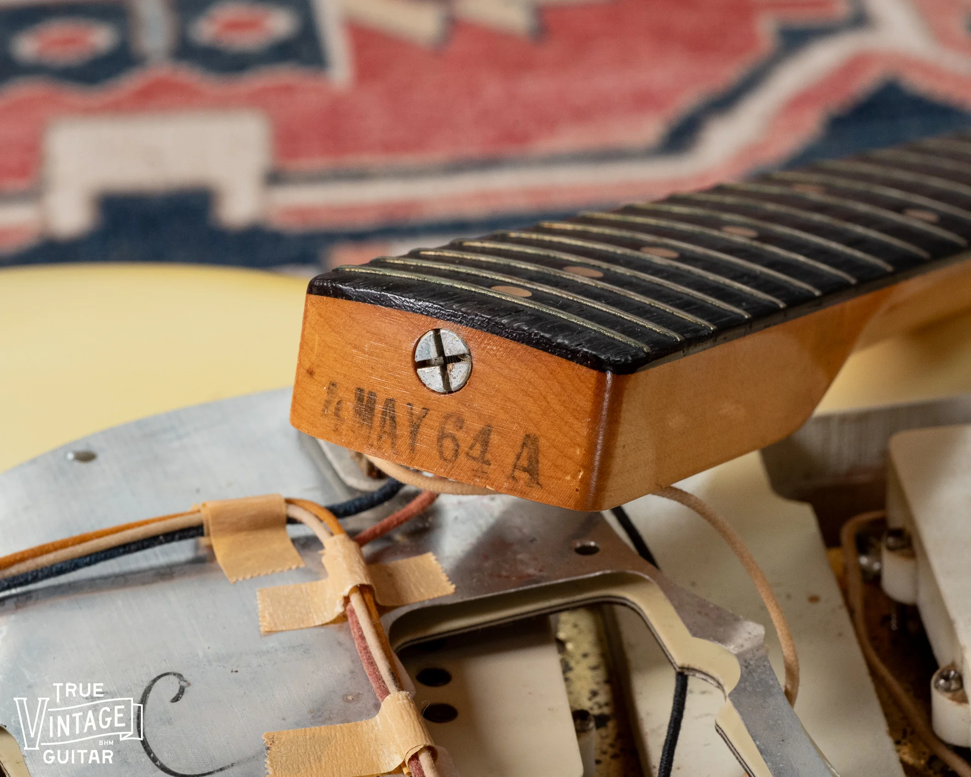 1964 Fender Jazzmaster Olympic White - Image 15