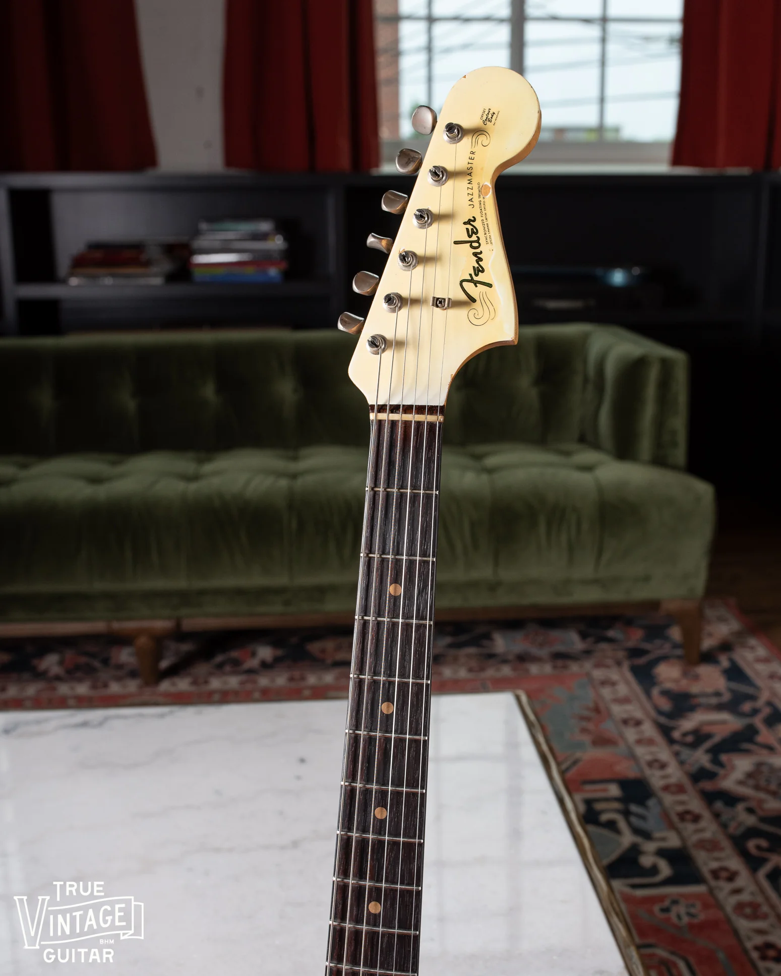 1964 Fender Jazzmaster Olympic White - Image 6