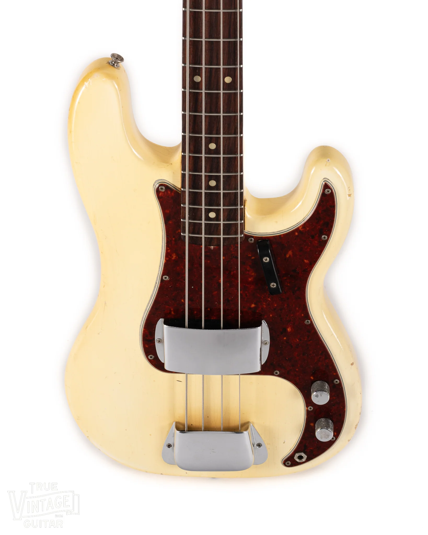 1966 Fender Precision Bass White - Image 4