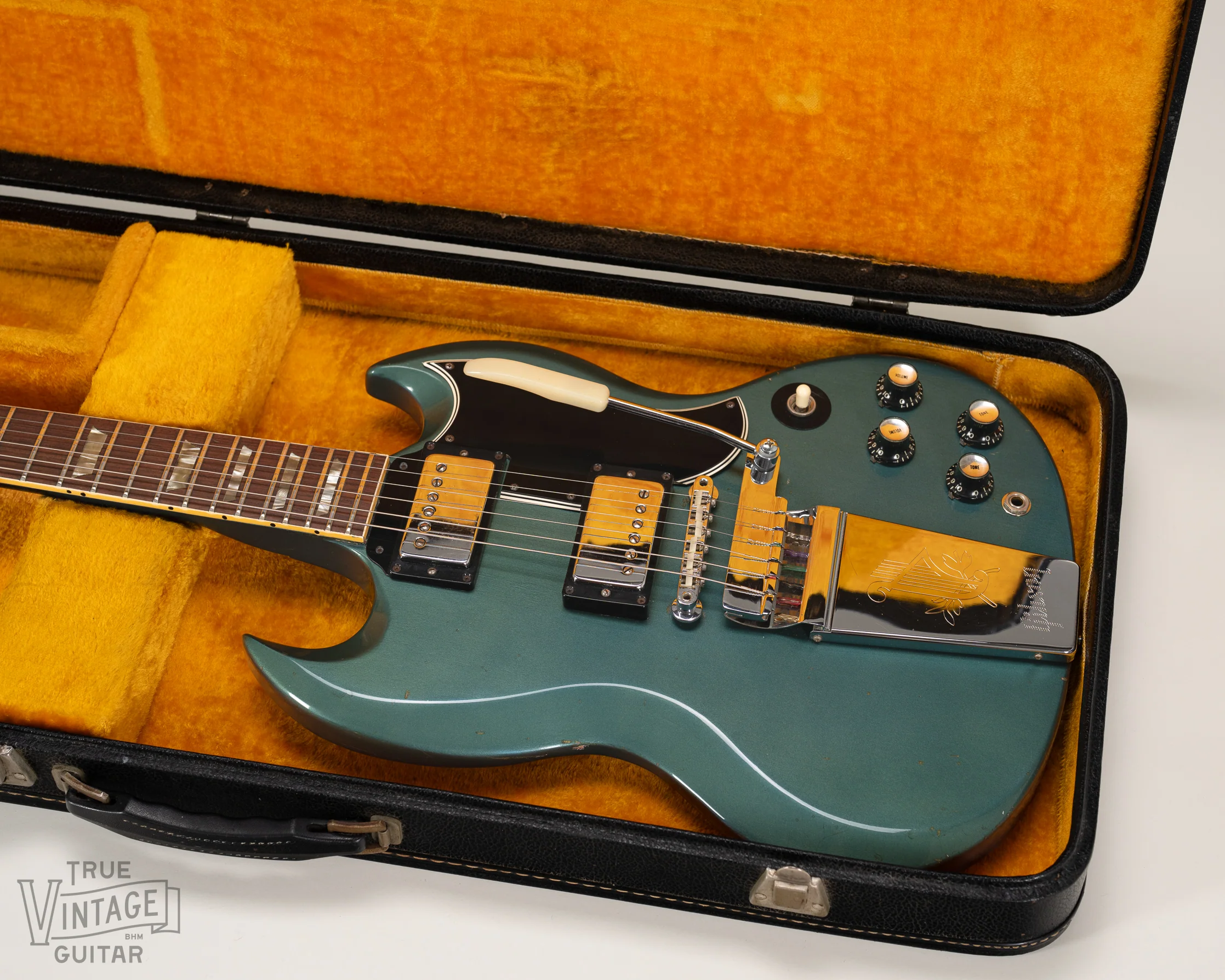 1966 Gibson SG Standard Pelham Blue - Image 6