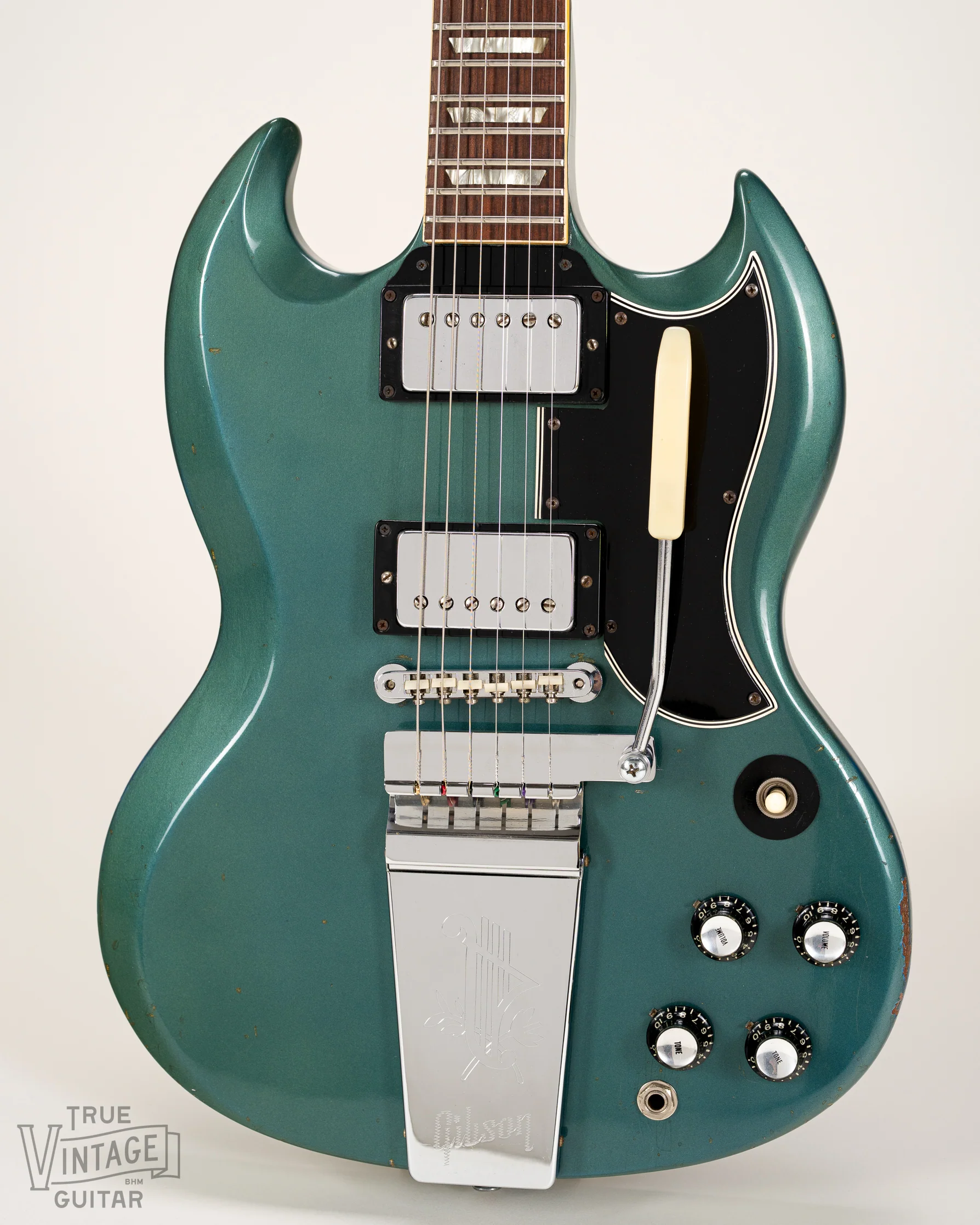 1966 Gibson SG Standard Pelham Blue - Image 7