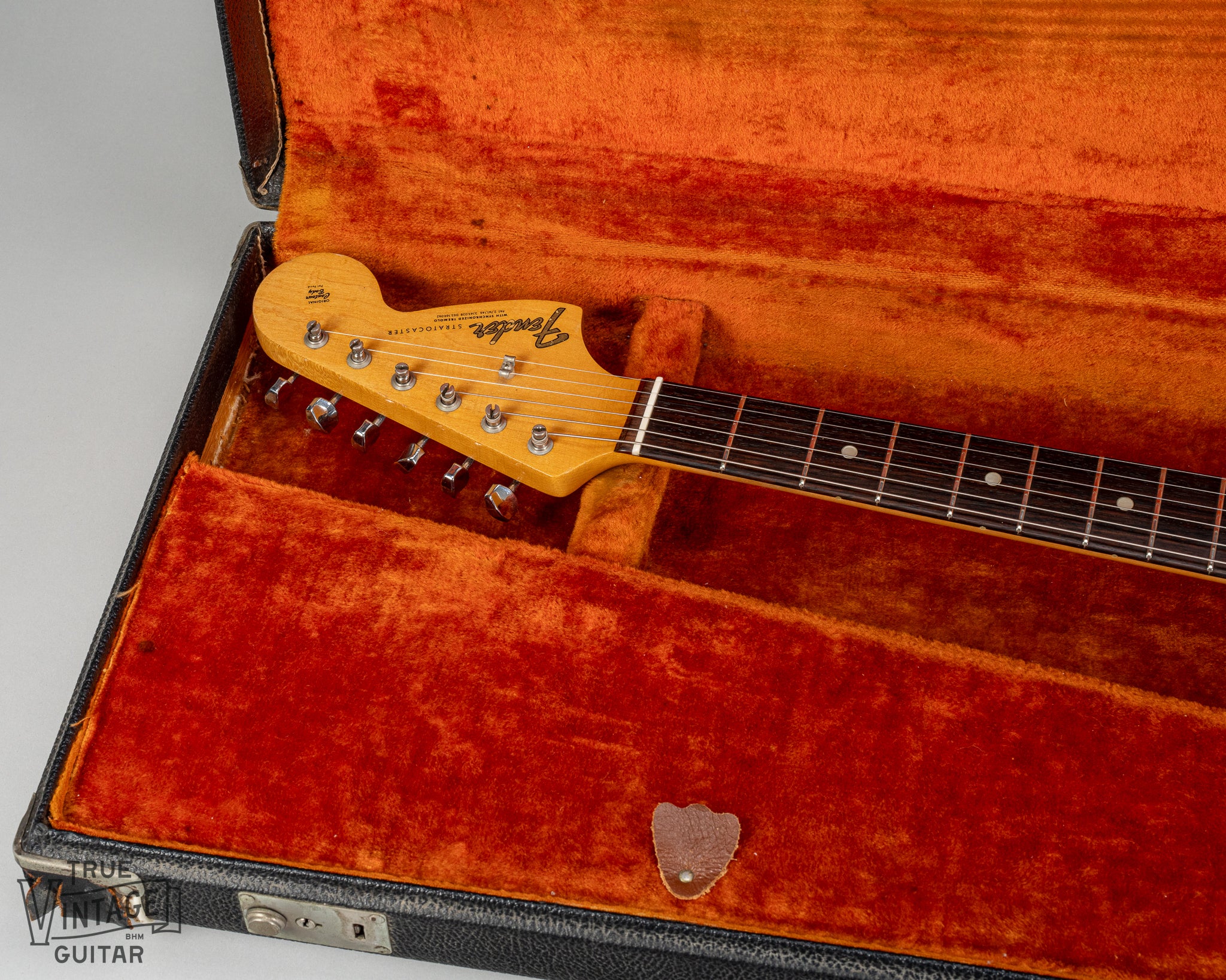 1967 Fender Stratocaster Sunburst Tortoise Shell Pickguard - Image 14