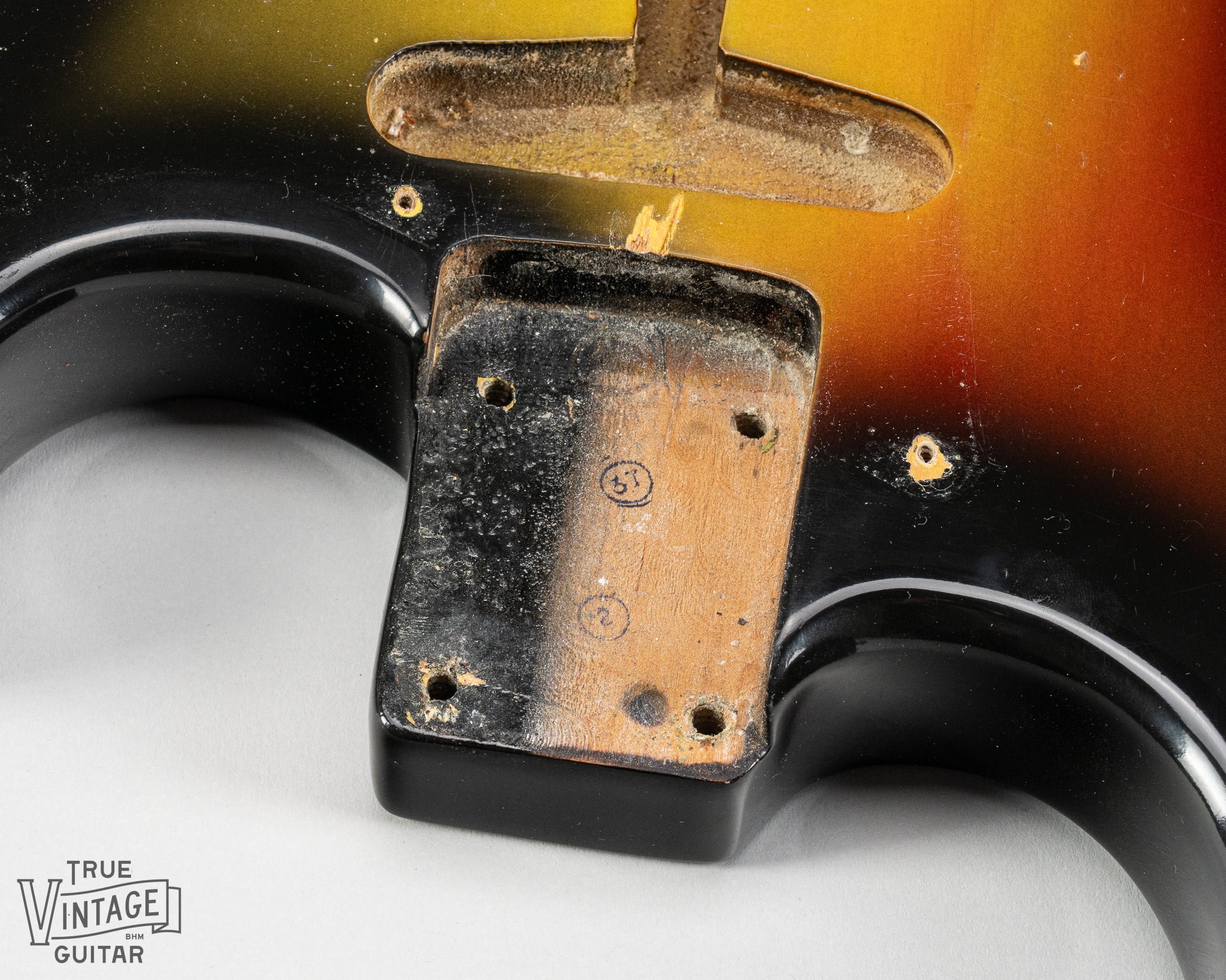 1967 Fender Stratocaster Sunburst Tortoise Shell Pickguard - Image 20