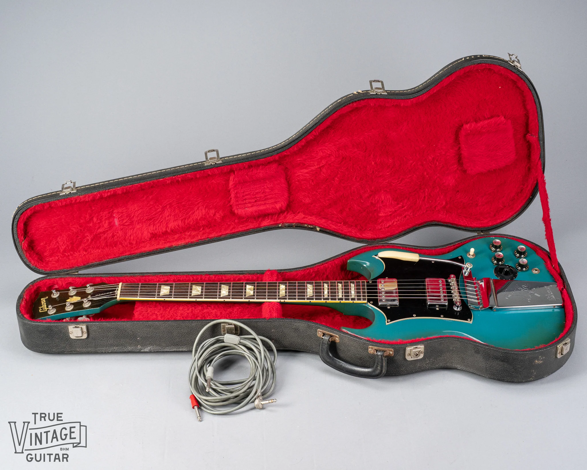 1971 Gibson SG Standard One-Off Custom Color Blue - Image 14