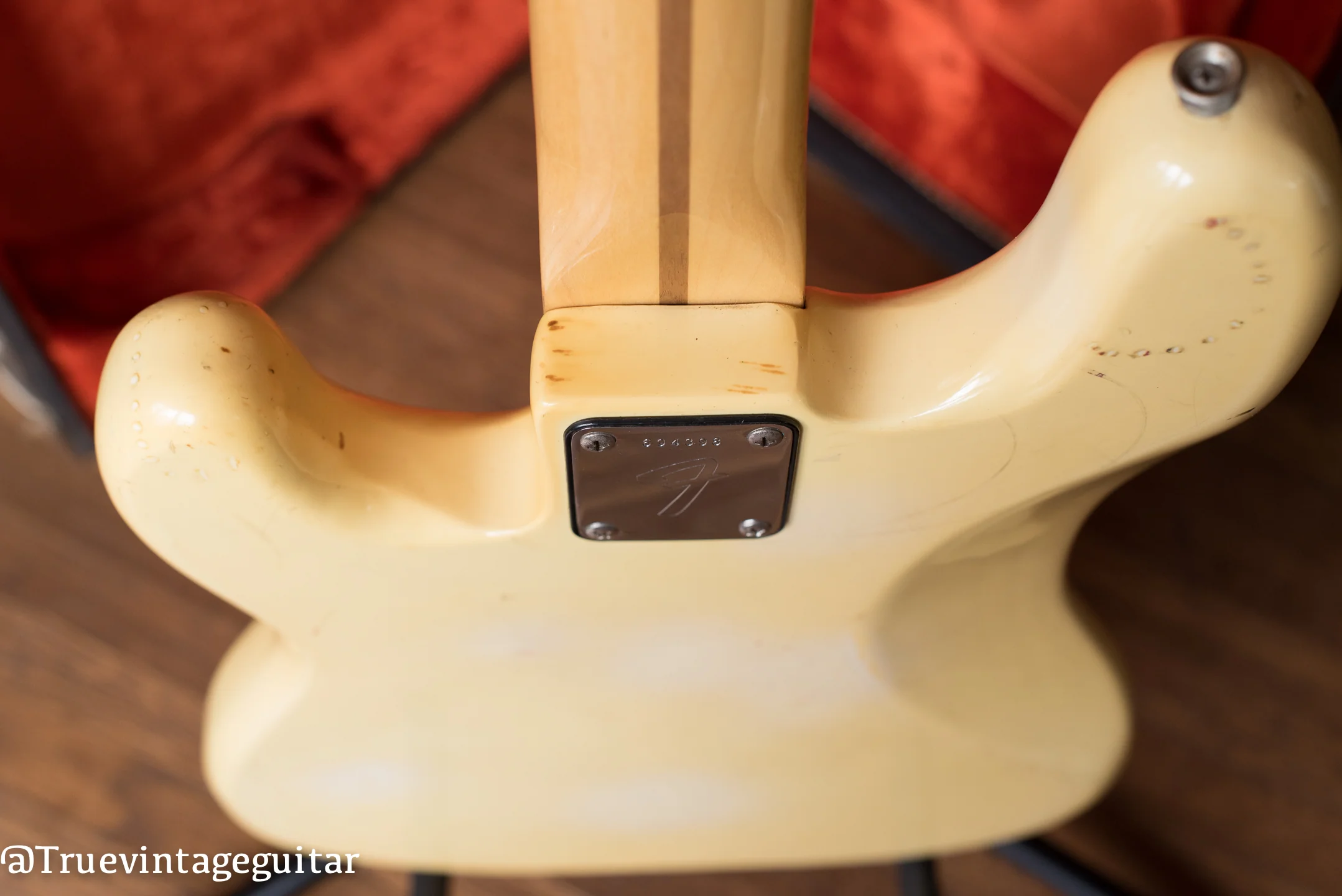 1976 Fender Precision Bass Olympic White Narrow Nut - Image 15