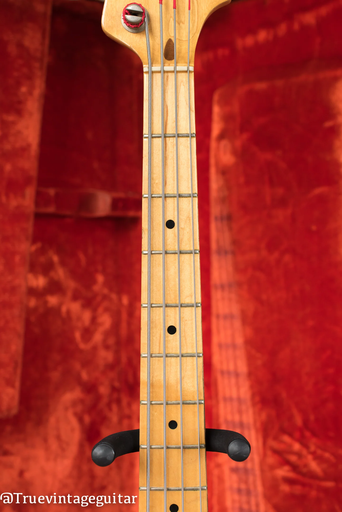 1976 Fender Precision Bass Olympic White Narrow Nut - Image 7